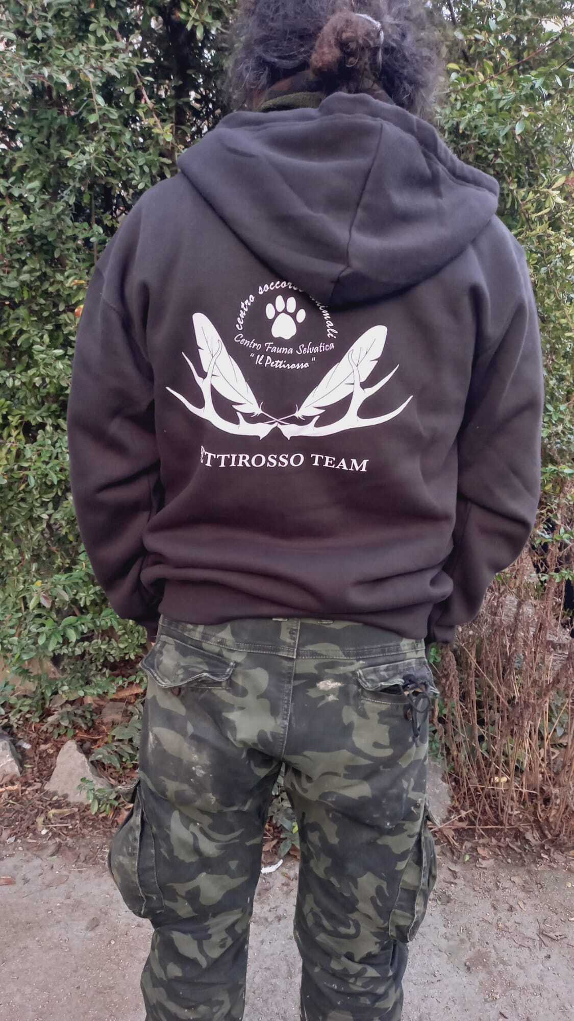 Felpa Pettirosso Team