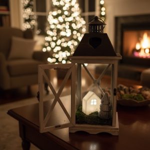 Lanterna casettina bianca