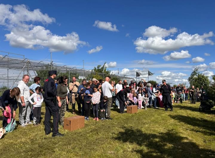 25 Aprile – Liberazione al Centro Fauna selvatica IL Pettirosso – h 16.30